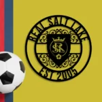 Real Salt Lake Metal Sign Custom Mls Fc 1