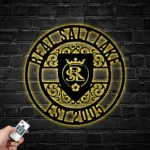 Real Salt Lake Metal Sign Custom Mls Fc 1