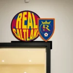 Real Salt Lake Metal Sign Fc 1