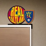 Real Salt Lake Metal Sign Fc 1