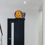 Real Salt Lake Metal Sign Fc 1