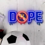 Real Salt Lake Neon Sign Dripping Dope Fc 1