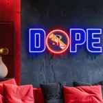 Real Salt Lake Neon Sign Dripping Dope Fc 1