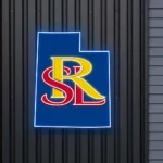 Real Salt Lake Neon Sign Fc Utah State Map 1