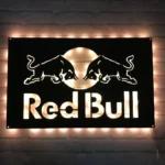 Red Bull Metal Sign Logo 1
