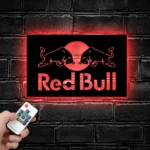 Red Bull Metal Sign Logo 1