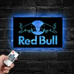 Red Bull Metal Sign Logo 1