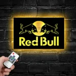 Red Bull Metal Sign Logo 1