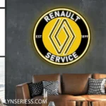 Renault Neon Sign Super Car 1