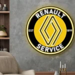Renault Neon Sign Super Car 1