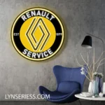 Renault Neon Sign Super Car 1