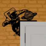 Retro Vintage Metal Sign Astronaut 1