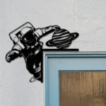 Retro Vintage Metal Sign Astronaut 1
