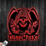Retro Vintage Metal Sign Custom Grim Reaper 1
