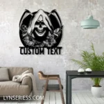 Retro Vintage Metal Sign Custom Grim Reaper 1