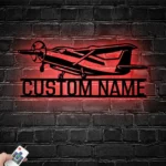 Retro Vintage Metal Sign Exclusive Airplane 1