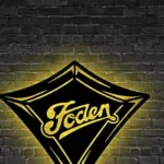 Retro Vintage Metal Sign Foden Logo Car 1