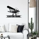 Retro Vintage Metal Sign Inspired Airplane 1