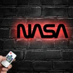 Retro Vintage Metal Sign Nasa National Aeronautics And Space Administration 1