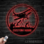 Retro Vintage Metal Sign Plane 1