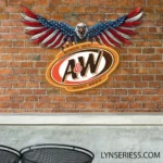 Retro Vintage Neon Sign Aampw Root American Eagle 1