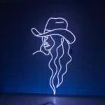 Retro Vintage Neon Sign Artistic Cowgirl Led 1