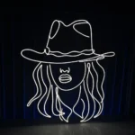 Retro Vintage Neon Sign Cowgirl Led 1