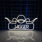 Retro Vintage Neon Sign Custom Bull Horn Cowboy Hat Led 1