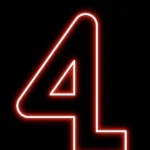 Retro Vintage Neon Sign Glow 1