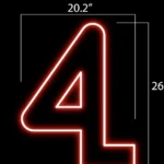 Retro Vintage Neon Sign Glow 1