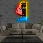 Retro Vintage Neon Sign Life Is Tragic 1