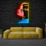 Retro Vintage Neon Sign Life Is Tragic 1