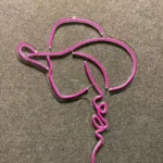 Retro Vintage Neon Sign Minimalist Cowgirl Led 1