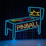 Retro Vintage Neon Sign Pinball Machine Led 1