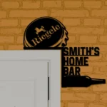 Riegele Metal Sign Custom Bottle Cap 1