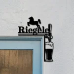Riegele Metal Sign Tap Handle 1