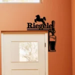 Riegele Metal Sign Tap Handle 1