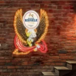 Riegele Neon Sign Bespoke Logo Custom American Eagle 1