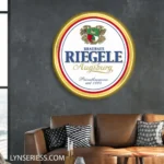 Riegele Neon Sign Logo 1