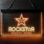 Rockstar Energy Neon Sign Drink Double Twinkle Home Bar 1