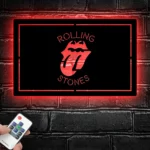 Rolling Stones Metal Sign Est1962 1