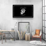 Rolling Stones Metal Sign Est1962 1