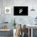 Rolling Stones Metal Sign Est1962 1