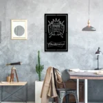 Sacramento Kings Metal Sign Budweiser Nba 1