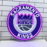 Sacramento Kings Neon Sign Artistic Nba 1