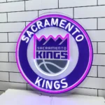 Sacramento Kings Neon Sign Artistic Nba 1