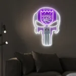 Sacramento Kings Neon Sign The Punisher 1