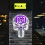 Sacramento Kings Neon Sign The Punisher 1