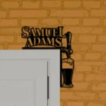 Samuel Adams Metal Sign Tap Handle 1