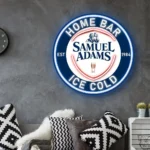 Samuel Adams Neon Sign Artistic 1984 1